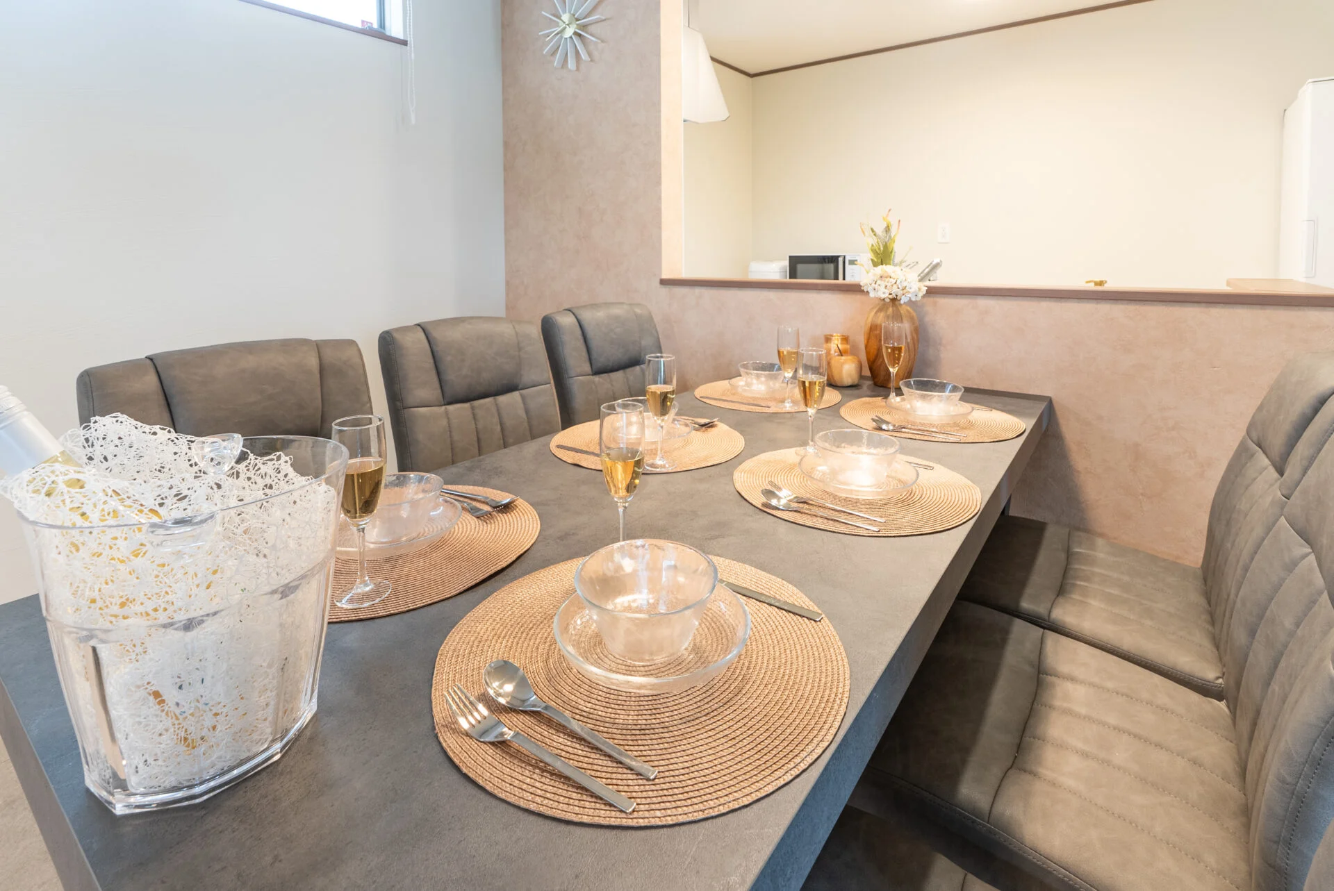 子供の様子を見ながらゆったり食事が可能